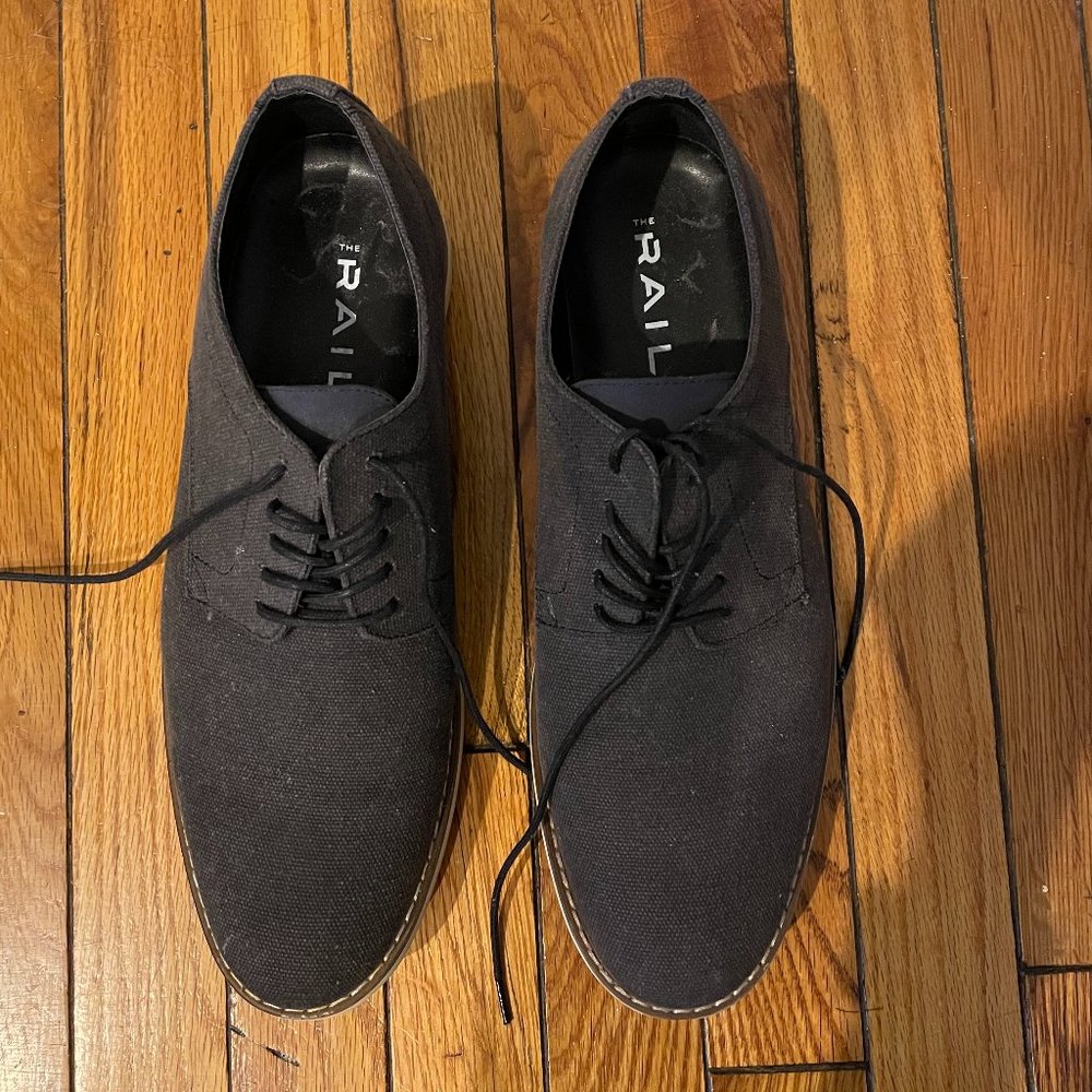 THE RAIL Austin Buck Shoe - Dark Grey (43M, 9-9.5)